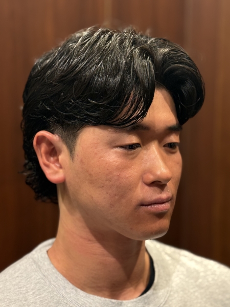 マレット風 サーフカール