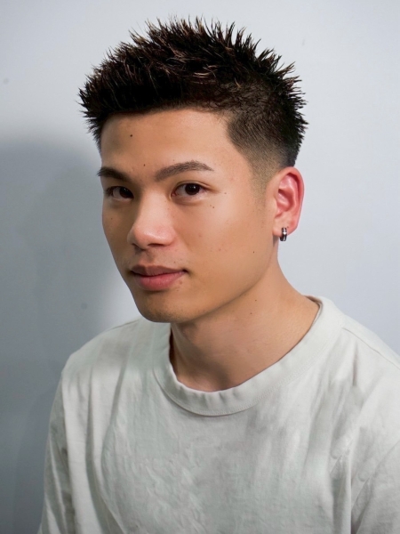 【HIRO GINZA仙台本店-/伊東蓮明流】アップバング刈り上げショート