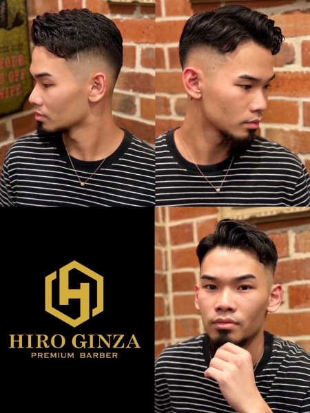 skin fade × Business Hair