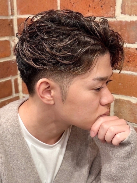 Perm × Trendy 2025 × Mens Hair