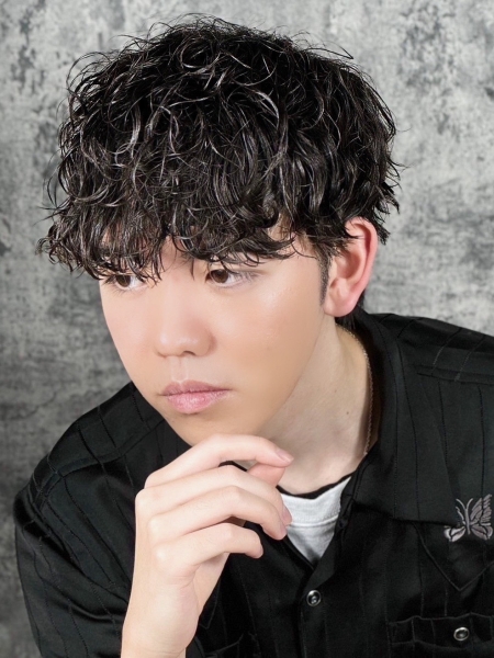 Spiral Perm × Two block