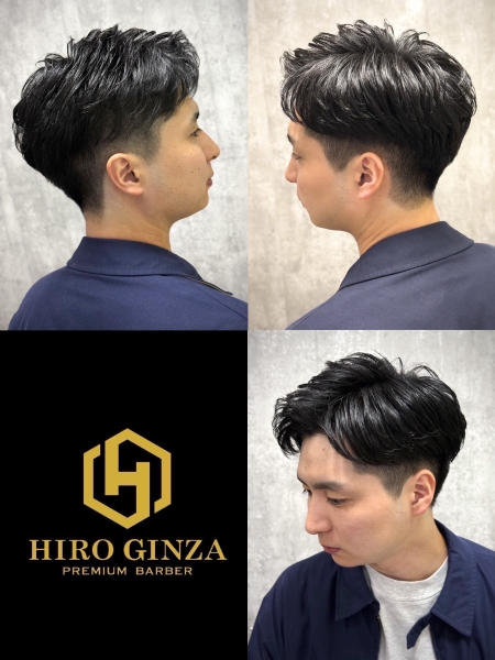 Natural Perm × Business Hair