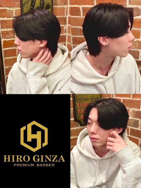 Middle part × Trendy hairstyle × 2025