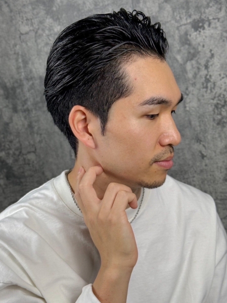 Undercut × Business hair