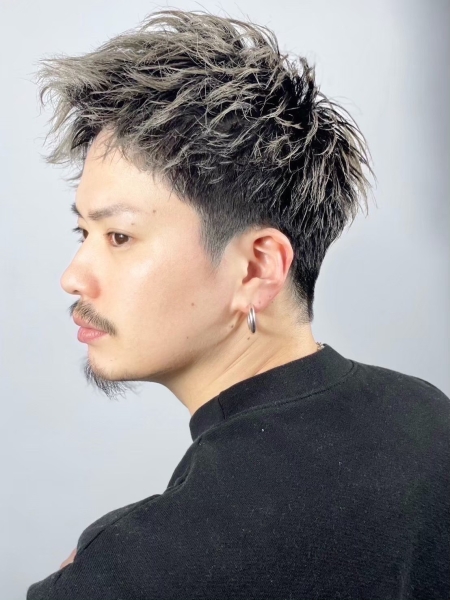 trendy 2025 × Men's hair 