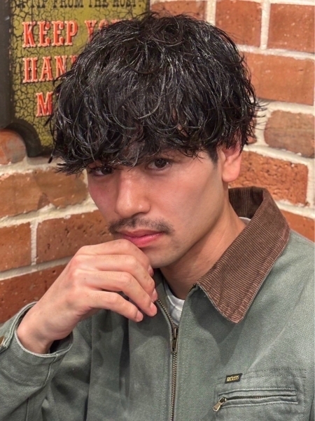 ナチュラルカールマッシュ