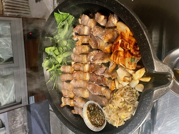 韓国料理を食べました！