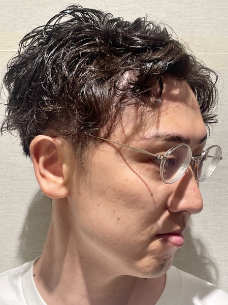 スパイラルパーマ