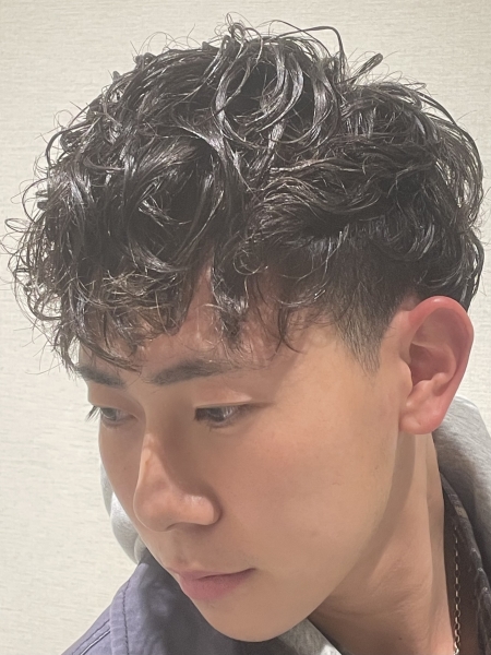 スパイラルパーマ