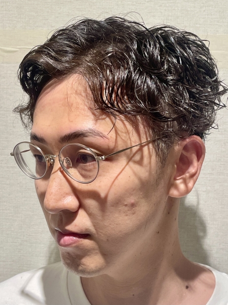 スパイラルパーマ