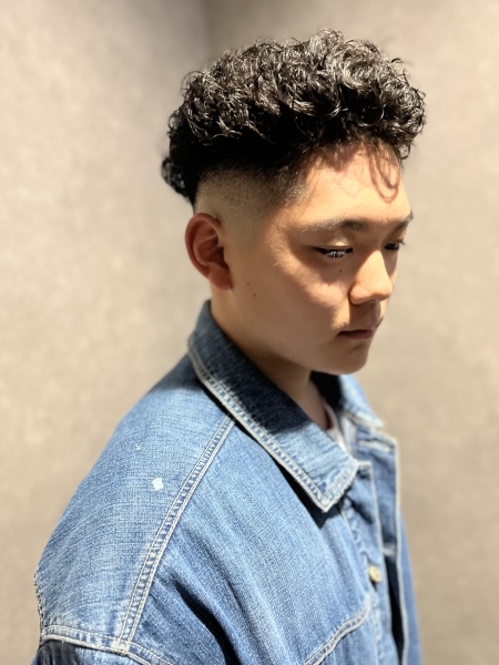 宮城リョータ風パーマ