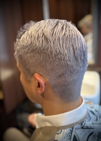 シチサン✖️ホワイトシルバーカラー