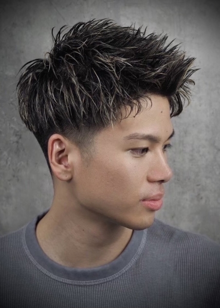 メッシュ✖️ショート