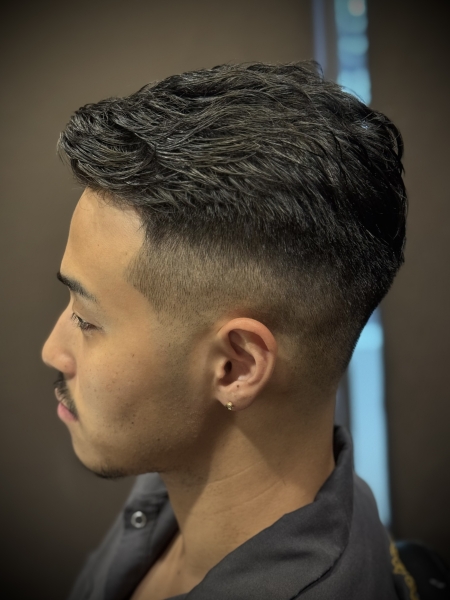 フェード✖️アイロンパーマ