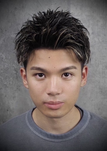 メッシュ✖️ショート