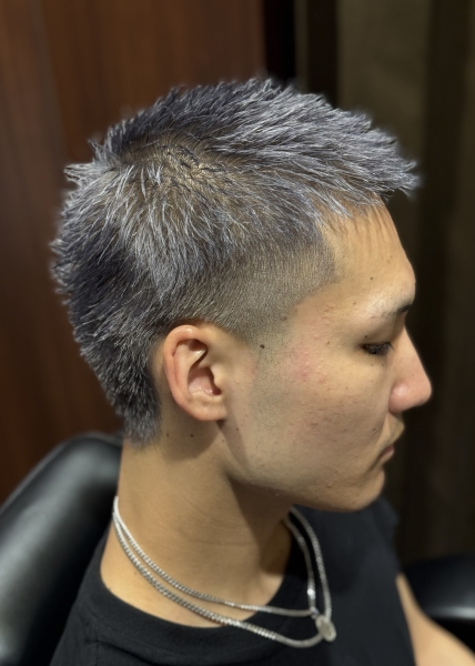 マレット✖️フェード✖️ブリーチカラー