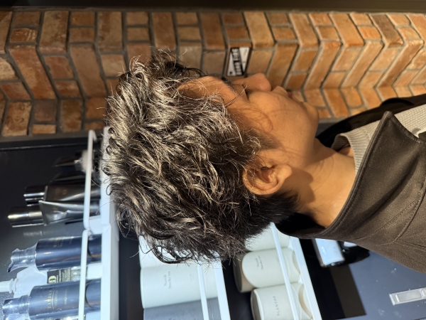 スパイラルパーマ