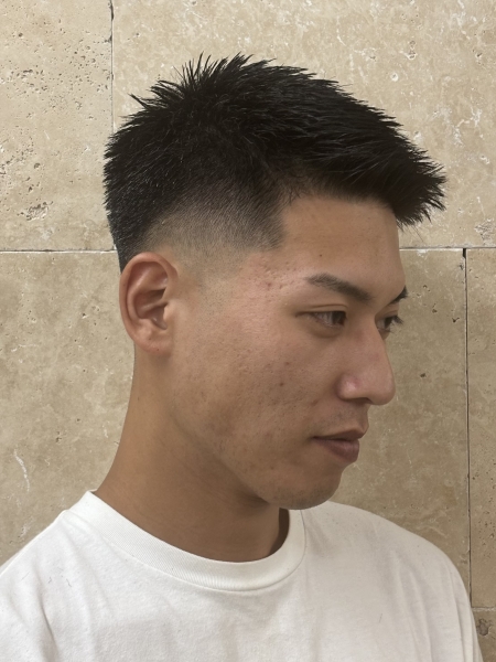 ミドルスキンフェード