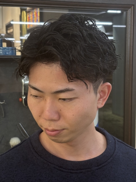 スパイラルパーマ