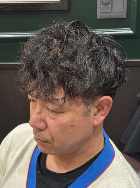 スパイラルパーマ