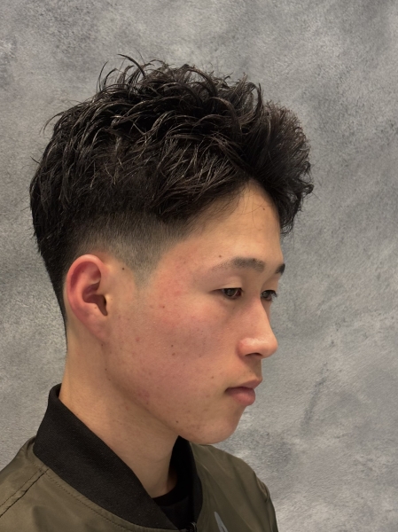 フェード/スパイキーショート