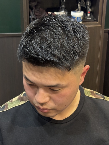 ミドルスキンフェード