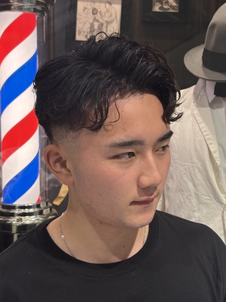フェザーパーマ 梅田/茶屋町/barber/難波