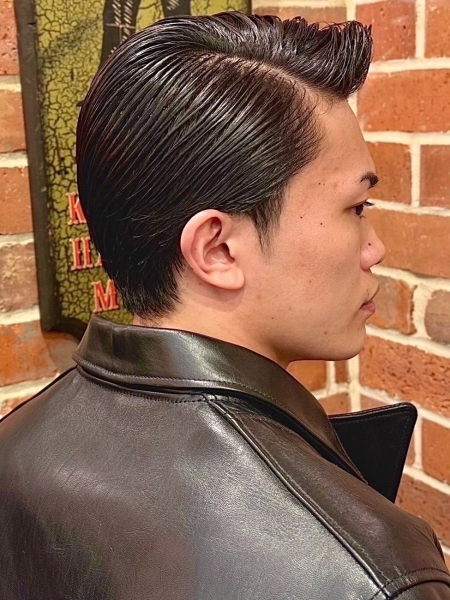 刈り上げないサイドパート