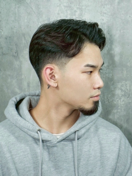 札幌メンズフェード×大人ショート