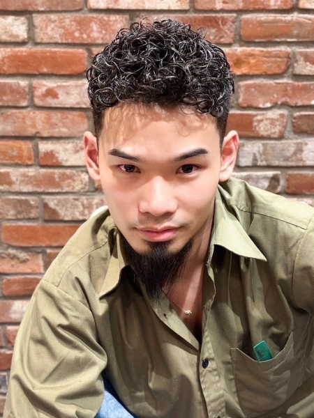 ショート極道パーマ