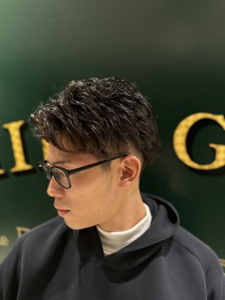 ナチュラルアップバング