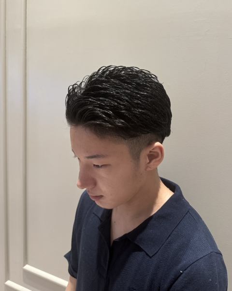 カット+形状記憶パーマ