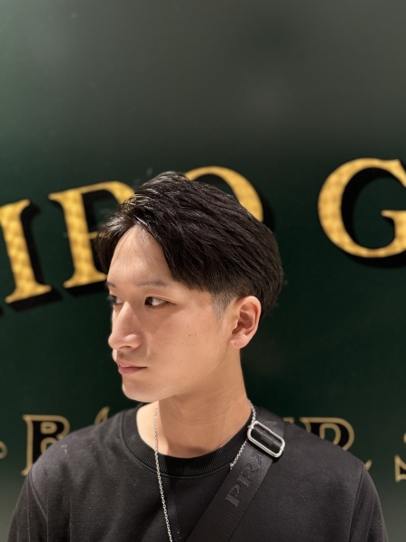 ナチュラルアップバングショート