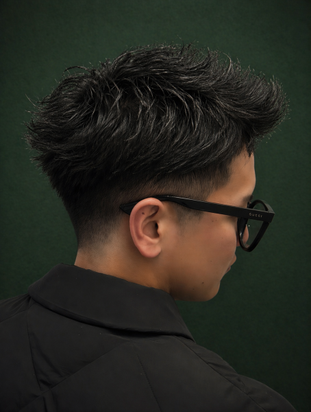 ツーブロックショート