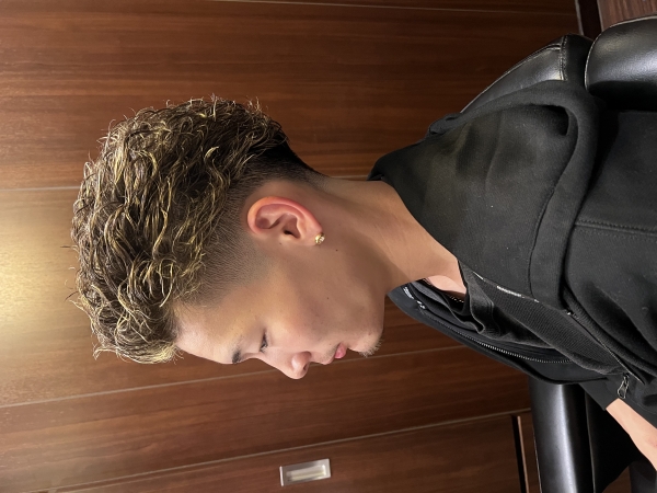 ツイスパメッシュ極道スキンフェード