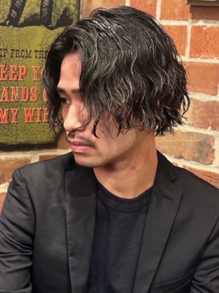 ミディアムパーマ