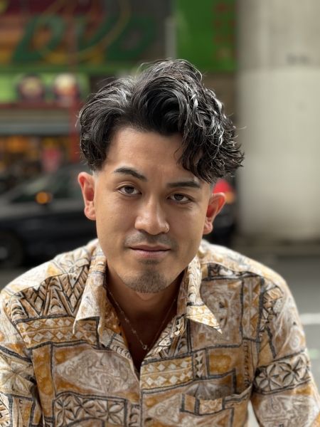 サーフカール×テーパーフェード