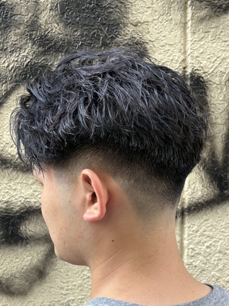 フェザーパーマxフェード