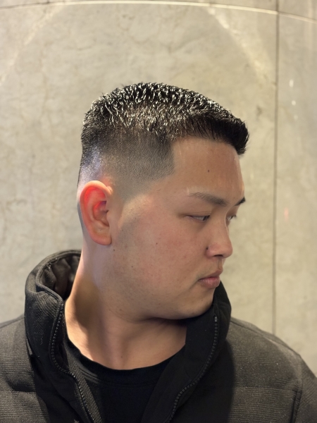 スキンフェード×濡れパン