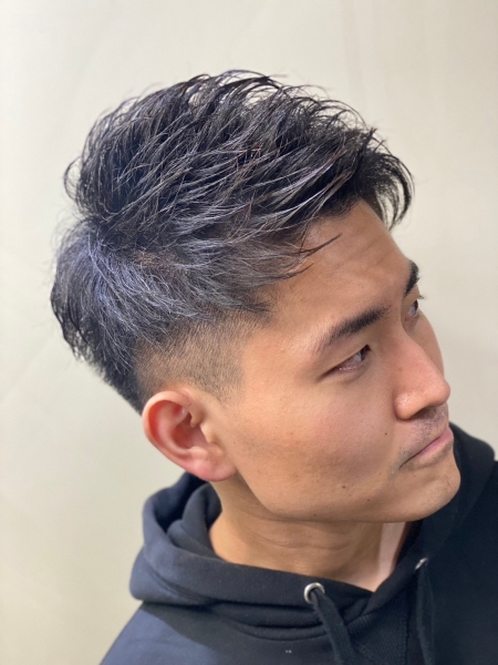 アイロンパーマ×ショート