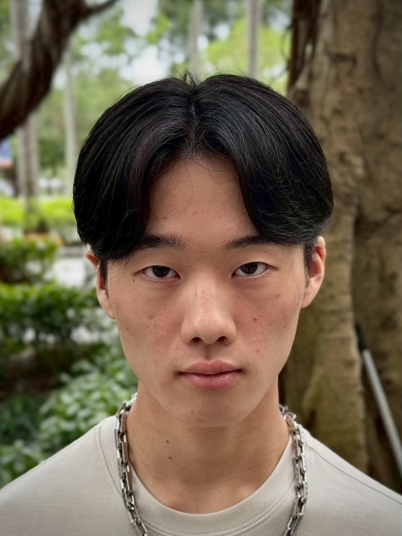 ナチュラルセンターパート