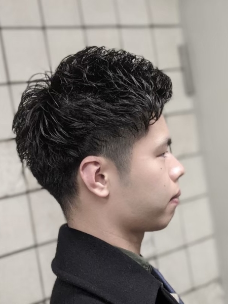 アイロンパーマ