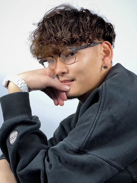 フェード+パーマ