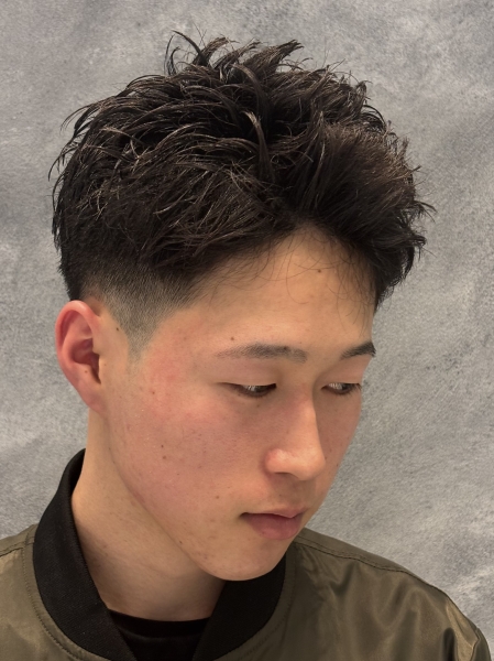 フェードスパイキーショート