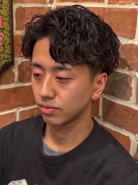 73スパイラルパーマ