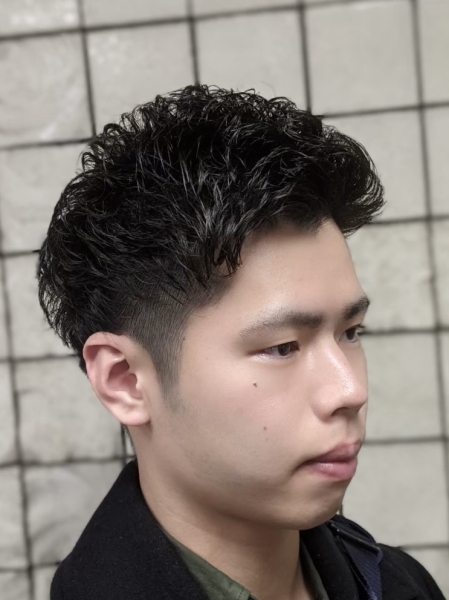 アイロンパーマ