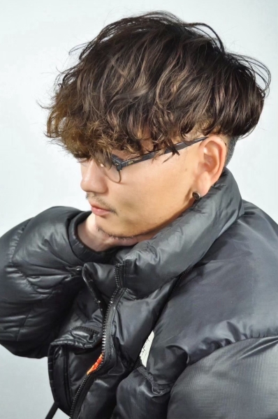 フェード+パーマ