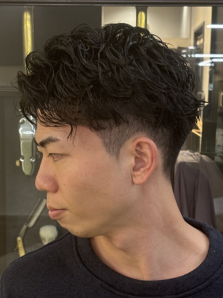 ツイスパ 難波/理容室/barber/メンズカット