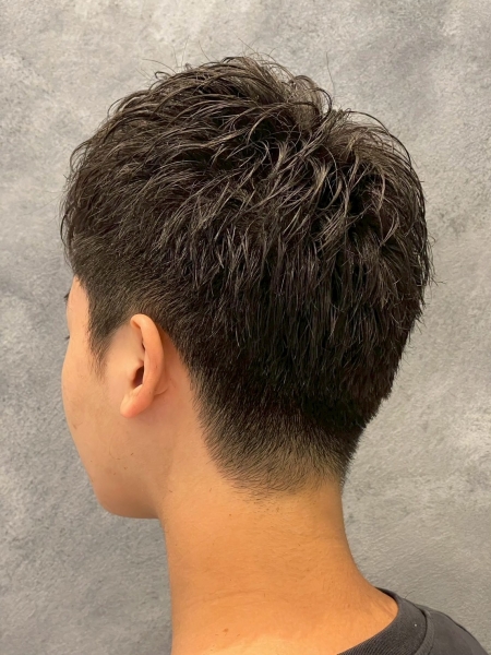 ショートスパイラルパーマ