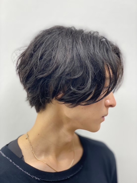 ミディアムパーマ